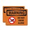 Signmission Safety Culture Sign, 7 in Width, Vinyl Decal, Rectangle OS-2PACK-WS-D-57-L-12574 - alternate 1